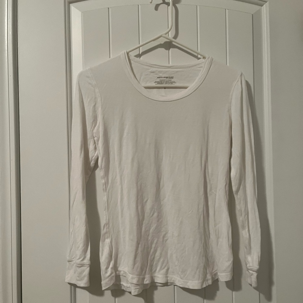 Soft White Long Sleeve Shirt